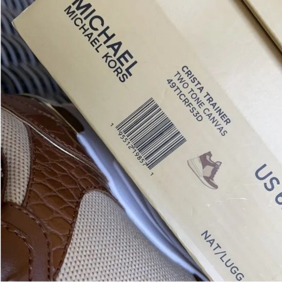 Michael Kors Crista Trainer Two Tone Canvas WMNS - Picture 16 of 16